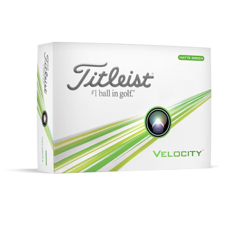 Titleist Velocity Prior Gen. Golf Balls Matte Green