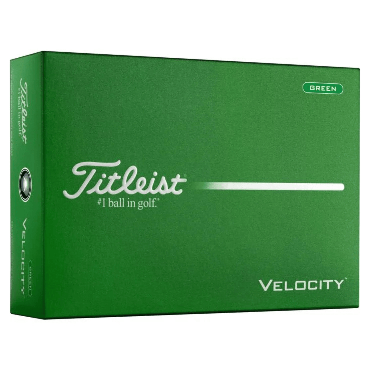 Titleist Velocity Matte Golf Balls Green