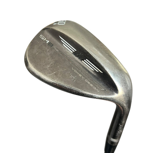 Titleist Vokey SM9 Wedge - Brushed Steel - Used Steel - Dynamic Gold Wedge