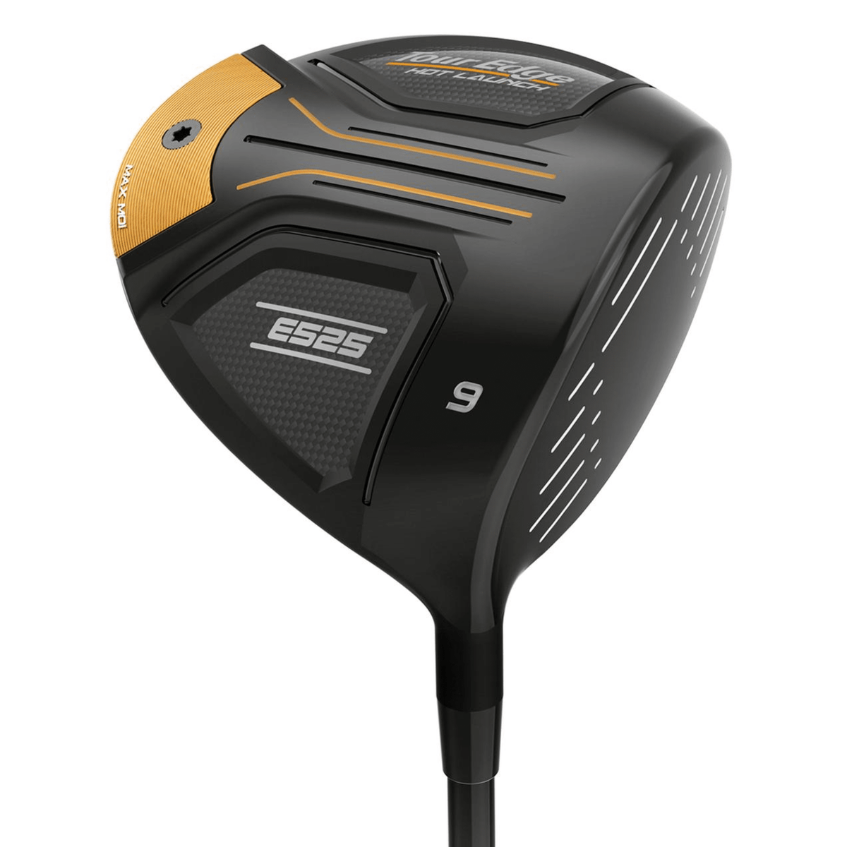 Tour Edge Hot Launch E525 Driver Right Stiff / 9.0 UST Mamiya Helium Nanocore Black