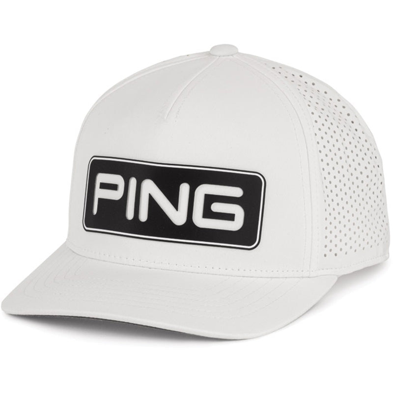 PING Tour Vented Delta Hat White OSFA
