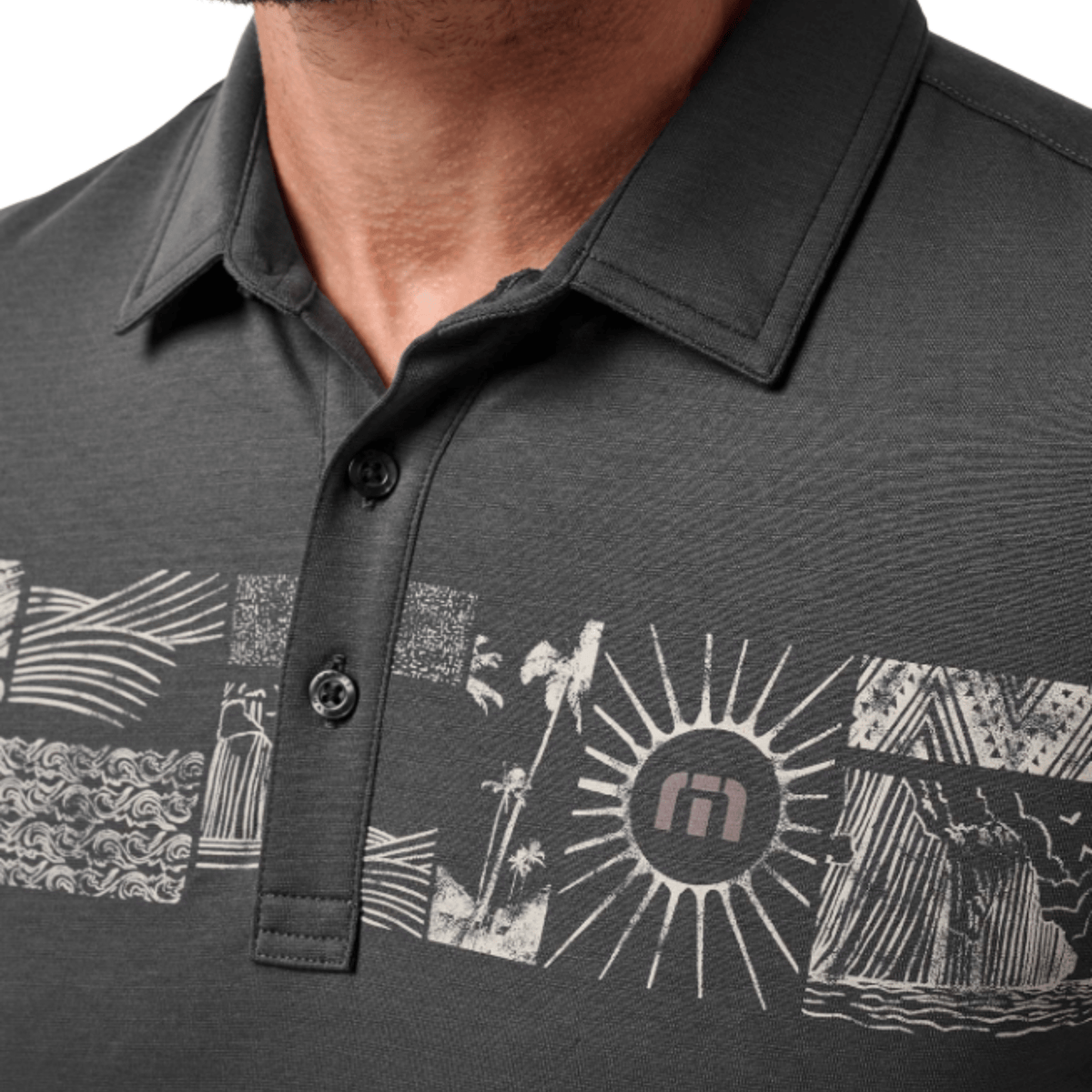 TravisMathew Performance Jersey Marina Golf Polo