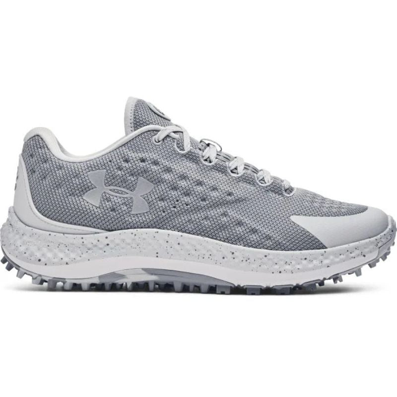 Under Armour Curry 1 Spikeless Golf Shoes - Previous Season Steel Halo Gray Medium