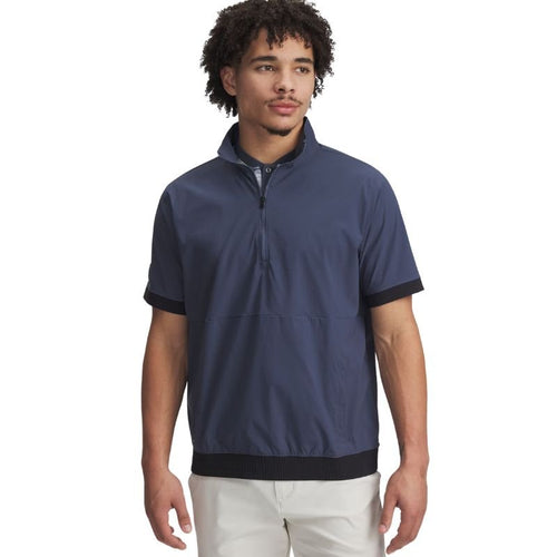 Under Armour Curry Golf Shooting Shirt Downpour Gray White