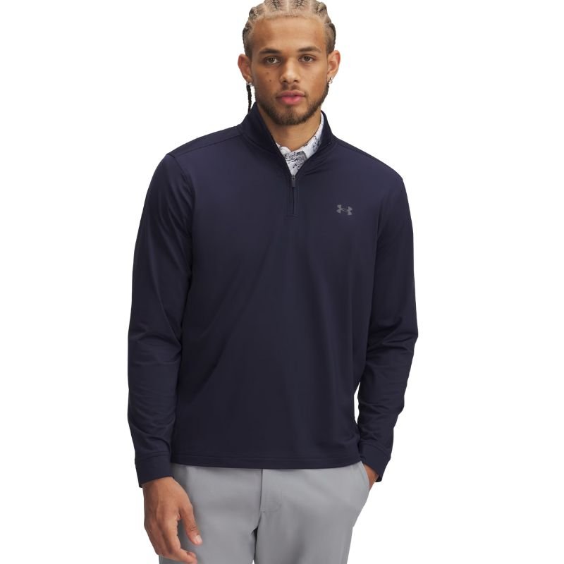 Under Armour Drive 1/4 Zip Midnight Navy Castlerock