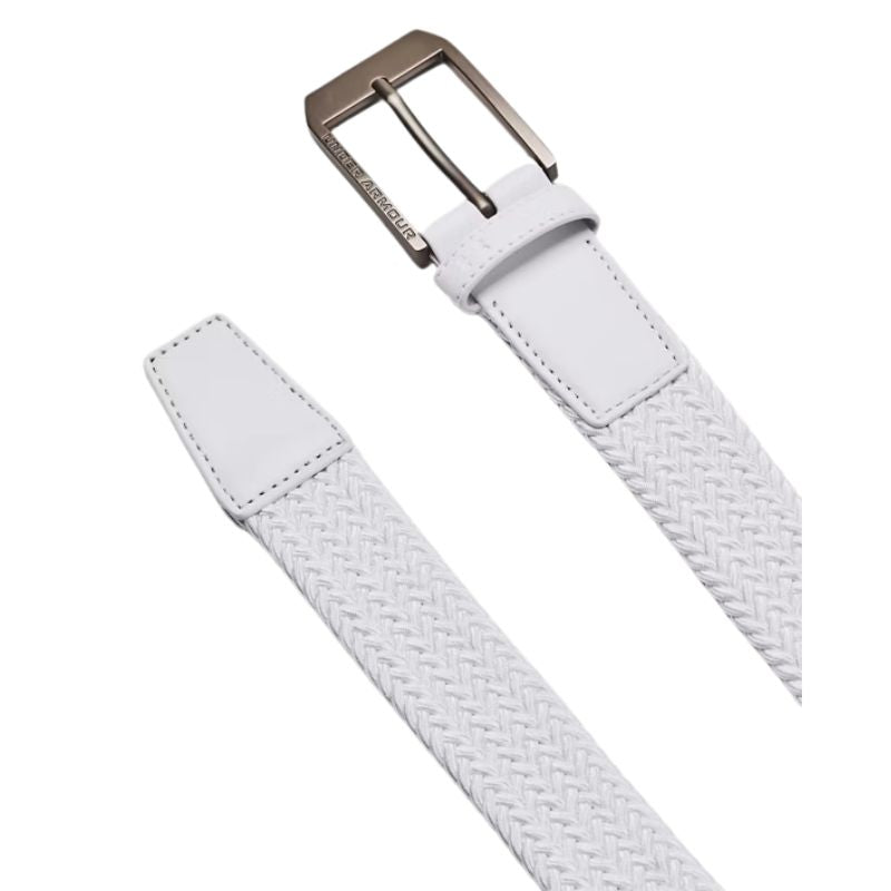 Under Armour Drive Braided Belt White