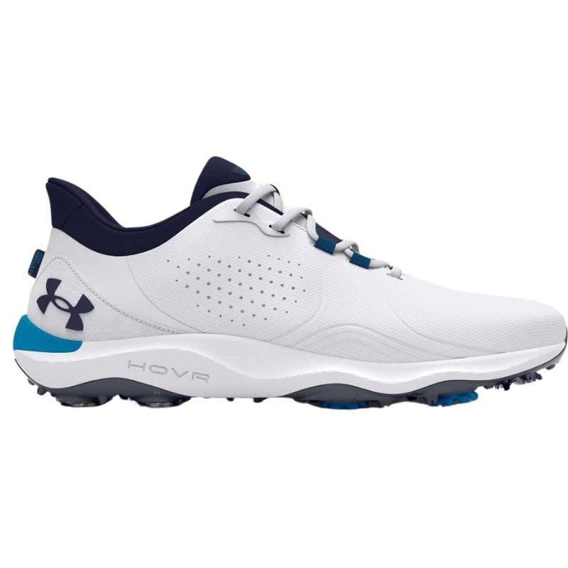 Under Armour Drive Pro Golf Shoes White Blue