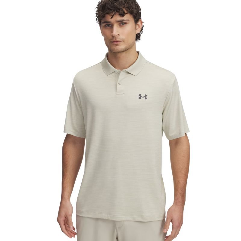 Under Armour Matchplay Golf Polo Khaki Base Castlerock