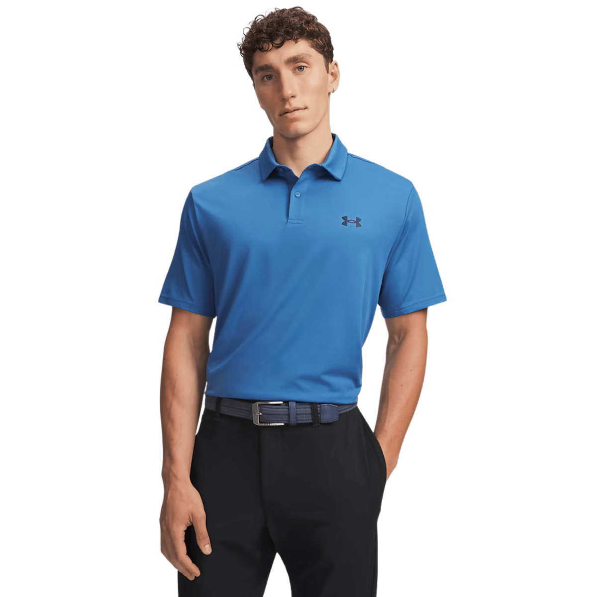 Under Armour Matchplay Golf Polo Aegean Blue Academy