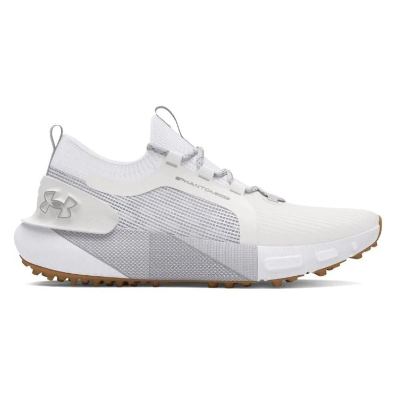 Under Armour Phantom Spikeless Golf Shoes White Mod Grey Medium