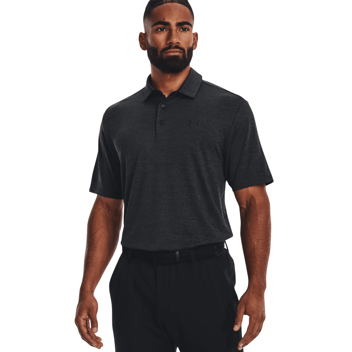 Under Armour Playoff 3.0 Golf Polo Black Jet Gray