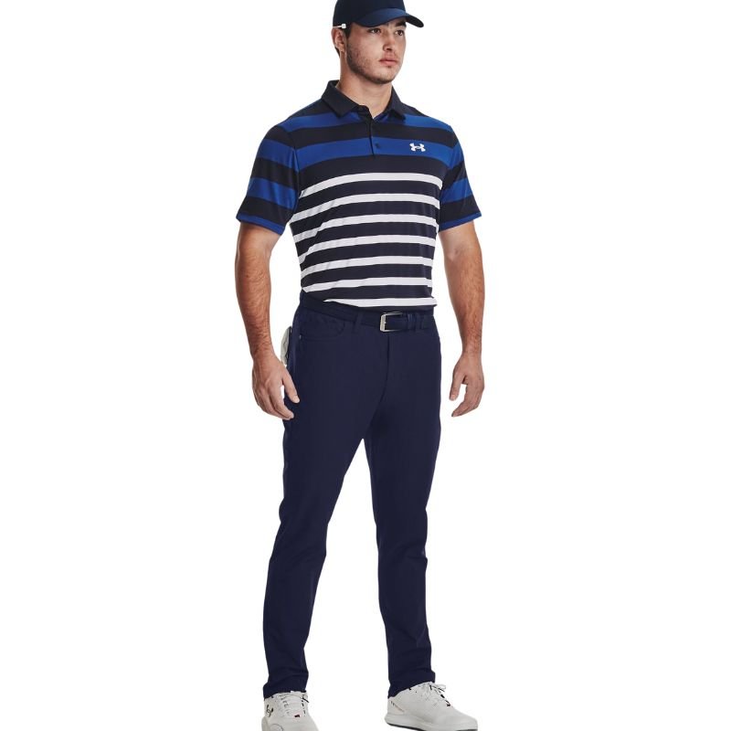 Under Armour Playoff 3.0 Stripe Golf Polo