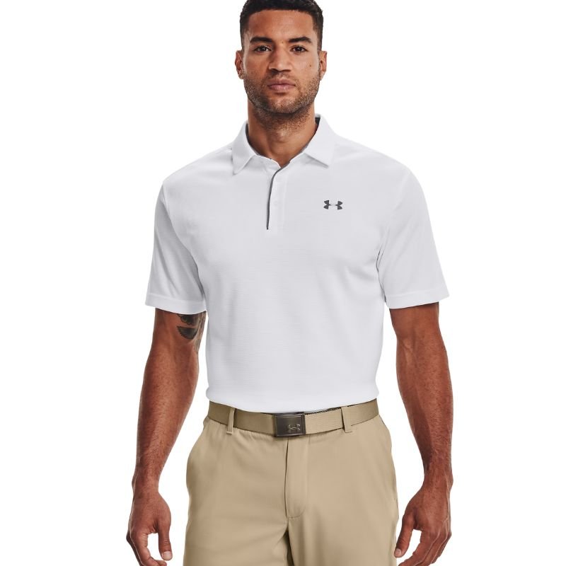 Under Armour Tech Golf Polo White
