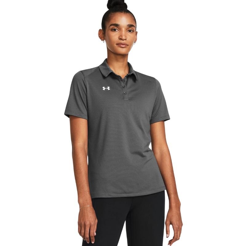 Under Armour Women's Tech Team Polo Grey