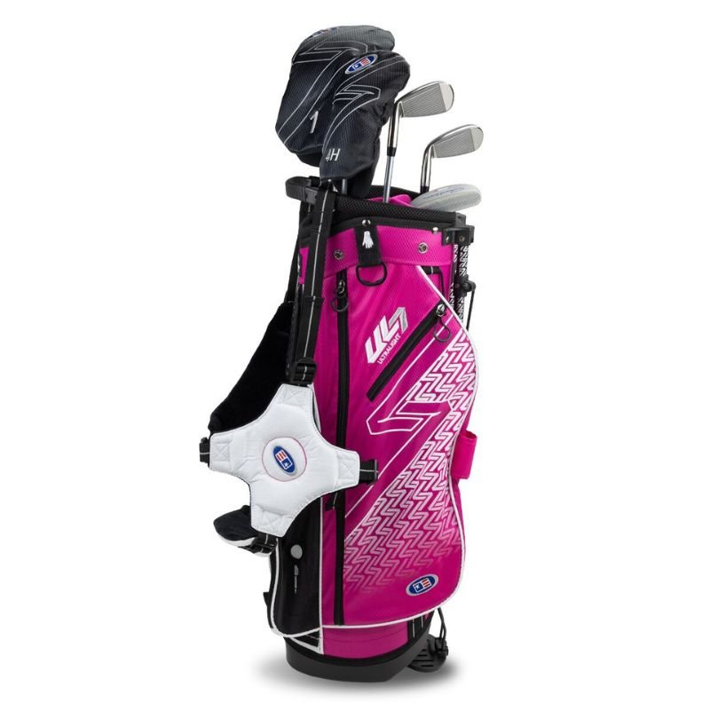 U.S Kids UL7 5-Club Golf Set - 51"-54" - Pink Junior 51" - 54"