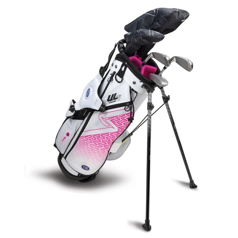U.S Kids UL7 5-Club Golf Set - 54"-57" - Pink
