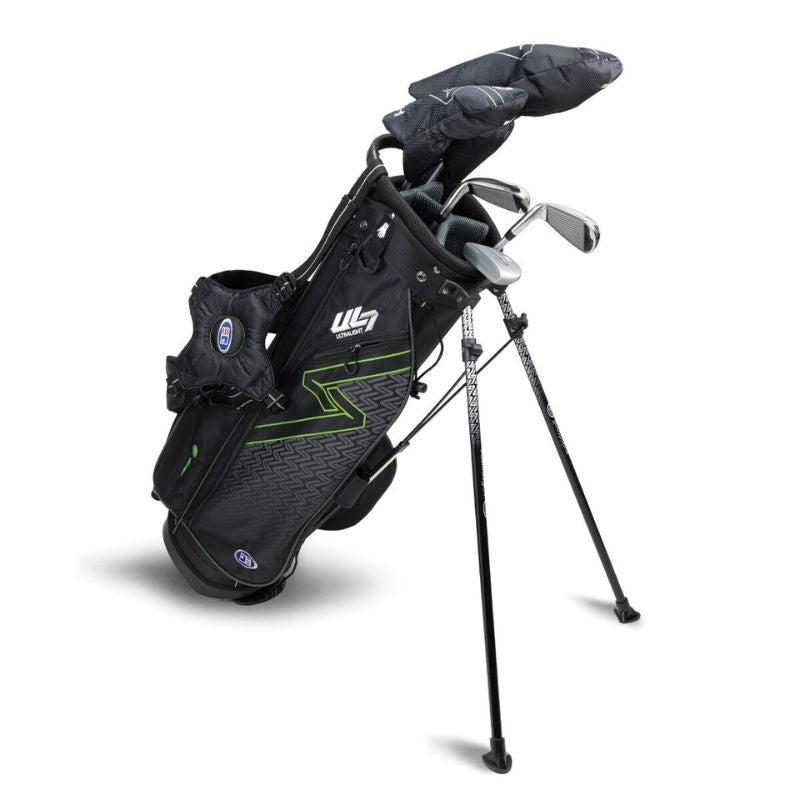 U.S Kids UL7 5-Club Golf Set - 57"-60" - Green