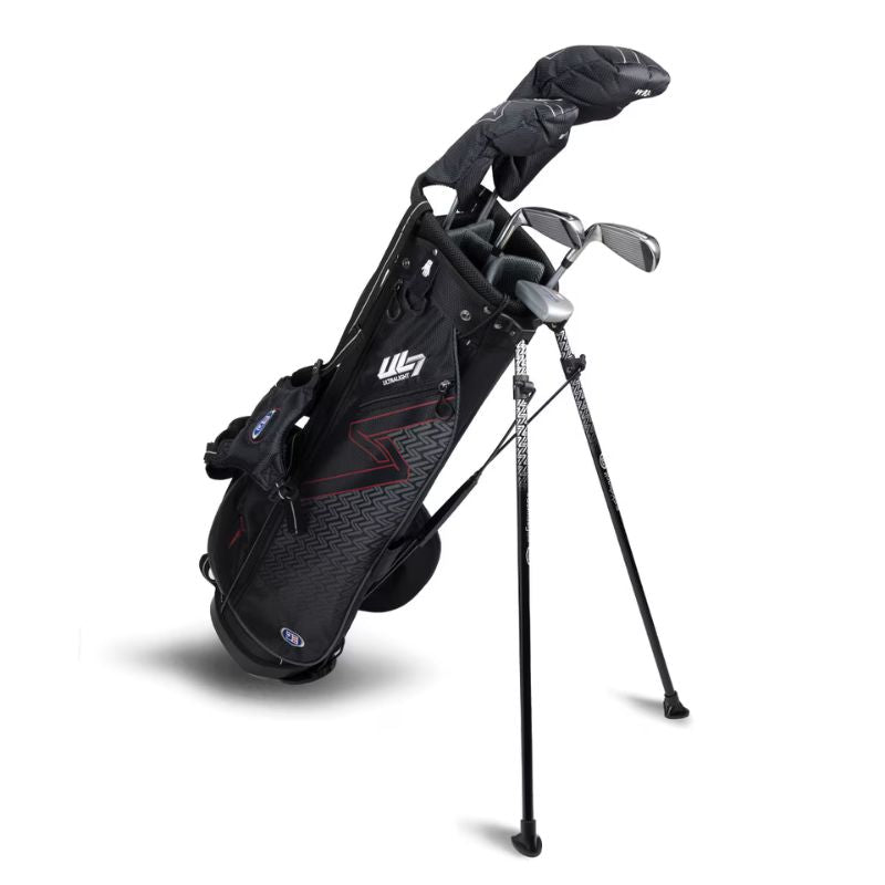 U.S Kids UL7 5-Club Golf Set - 60"-63" - Maroon