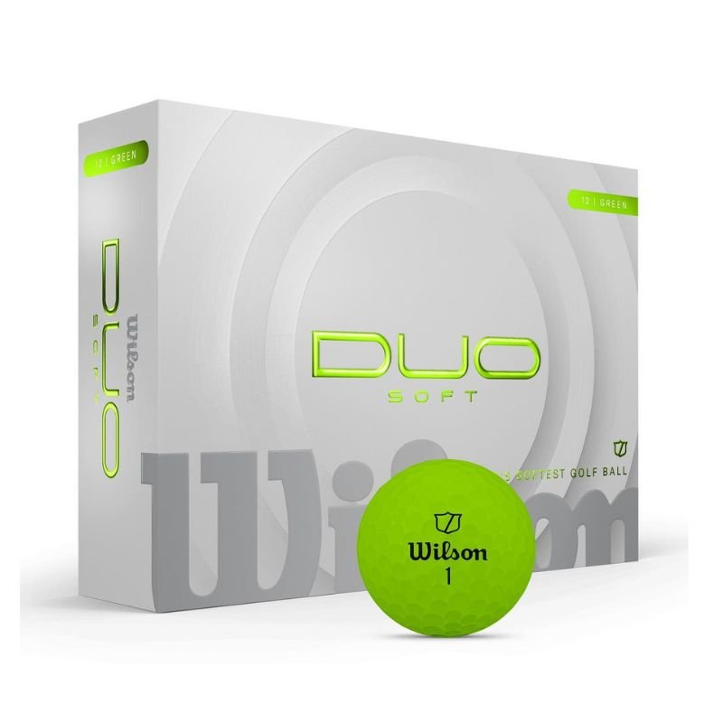 Wilson Duo Soft Golf Balls Green