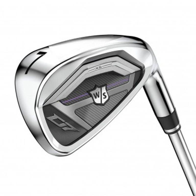 Wilson Women's D7 XS Iron Set - 6-PW, SW - Graphite