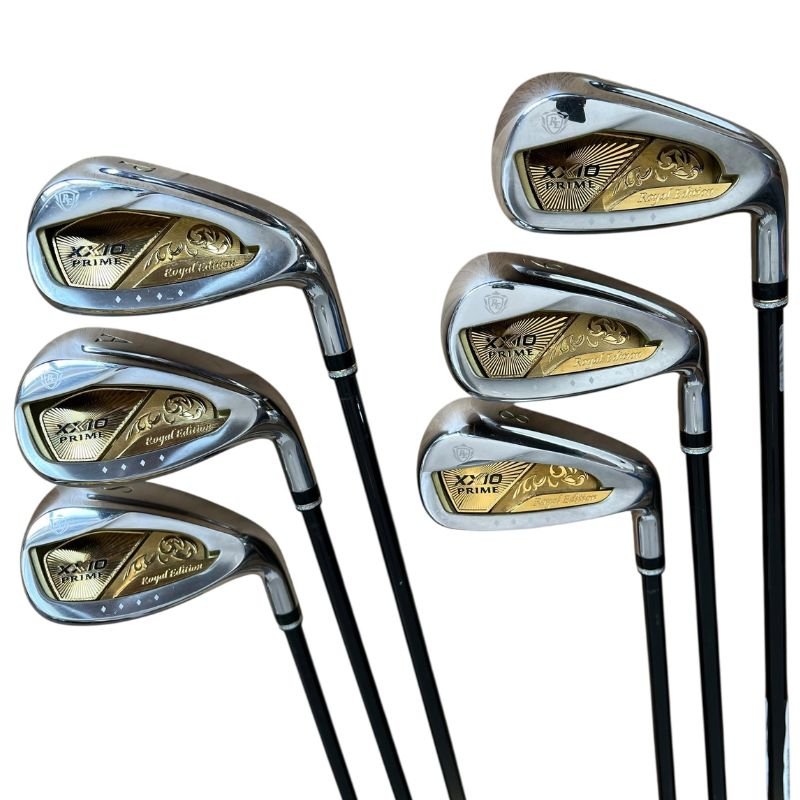 XXIO Prime Royal Edition Iron Set - 7-PW AW SW - Used Right Regular Graphite - XXIO PRIME SP-1200K 46.5G R