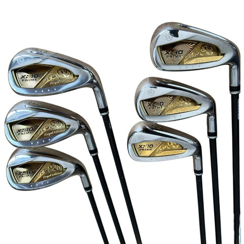 XXIO Prime Royal Edition Iron Set - 7-PW AW SW - Used Right Regular Graphite - XXIO PRIME SP-1200K 46.5G R