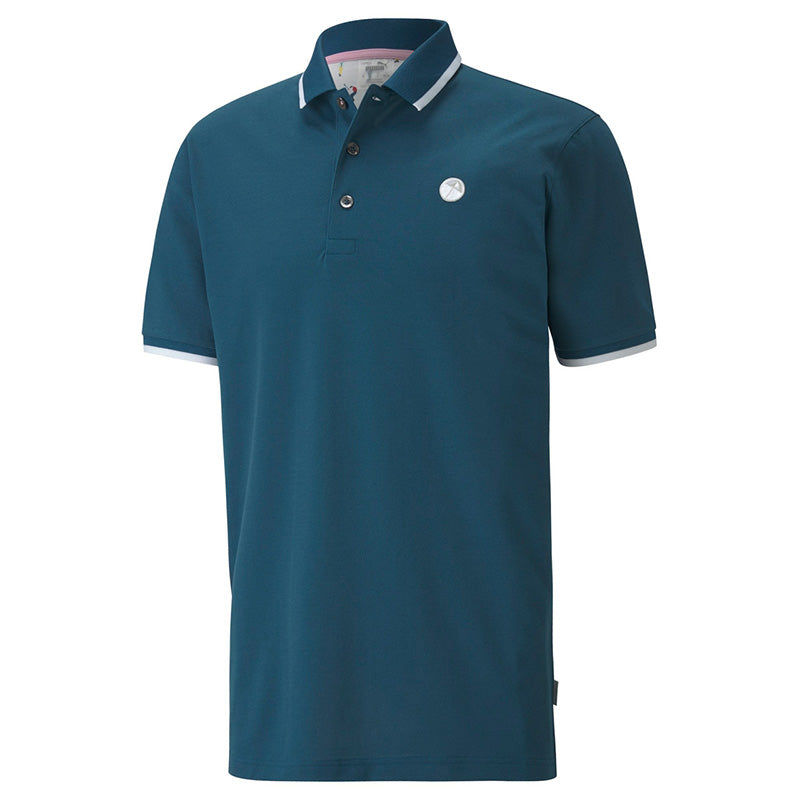 PUMA Signature Tipped Golf Polo Legion Blue