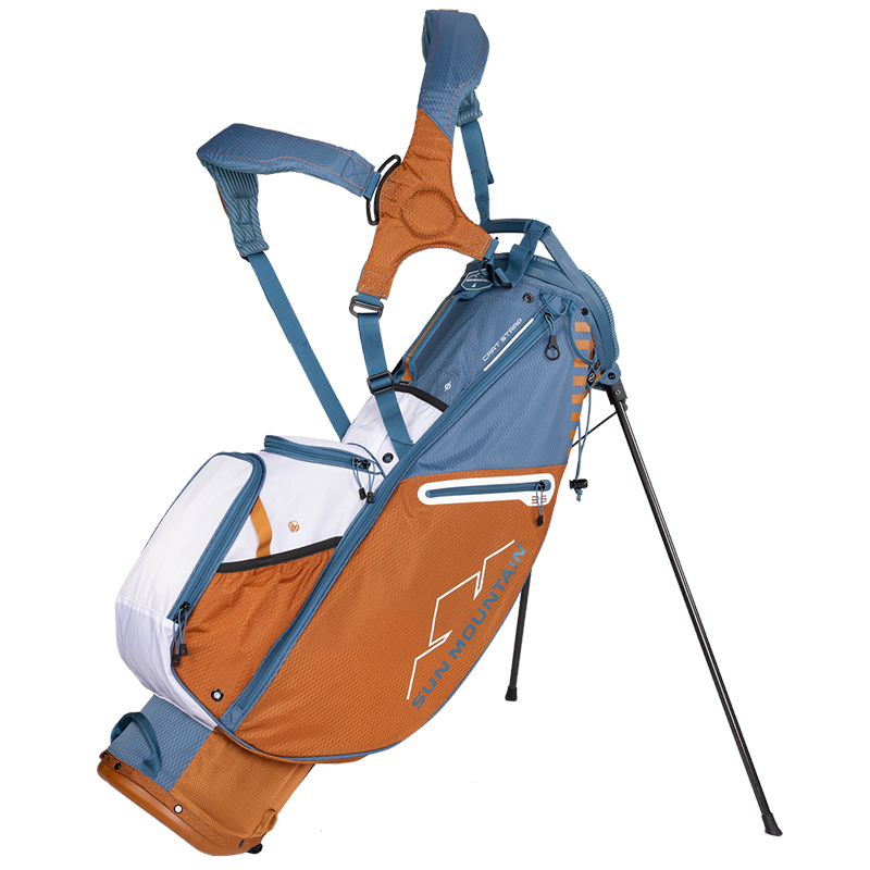Sun Mountain 2023 3.5 LS Stand Bag Pecan Spruce White