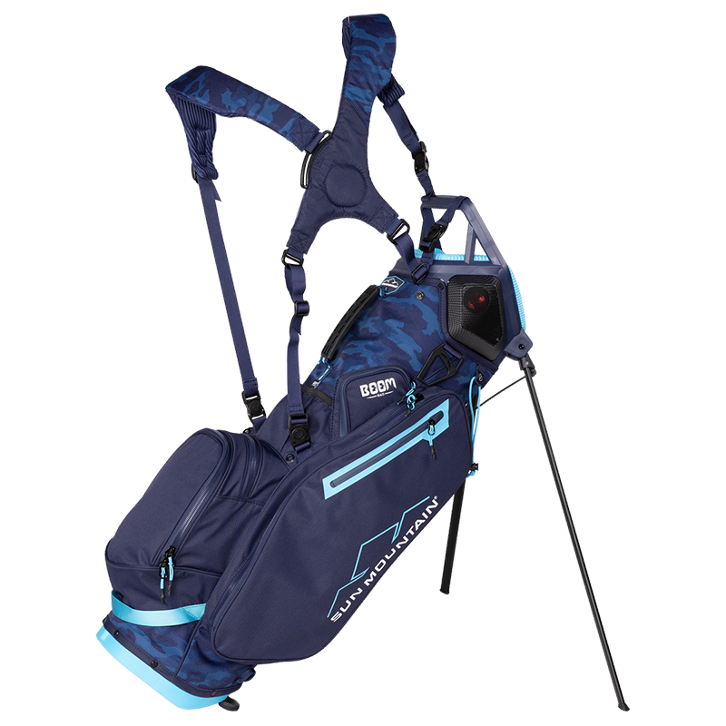 Sun Mountain 2023 Boom Stand Bag Camo Navy Ocean