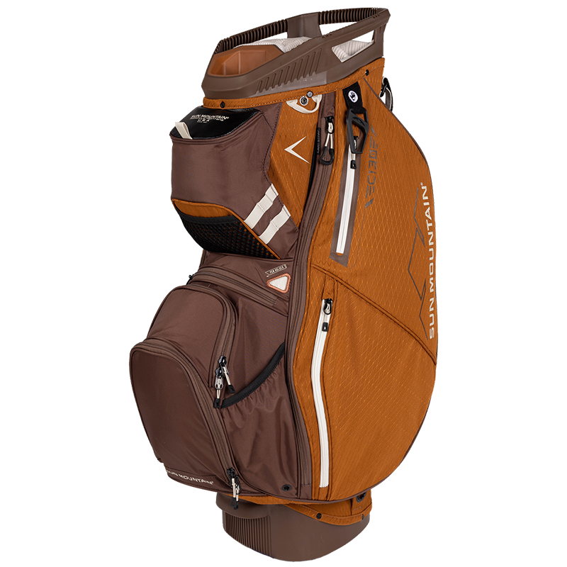 Sun Mountain 2023 C130 Cart Bag Pecan Java Beach