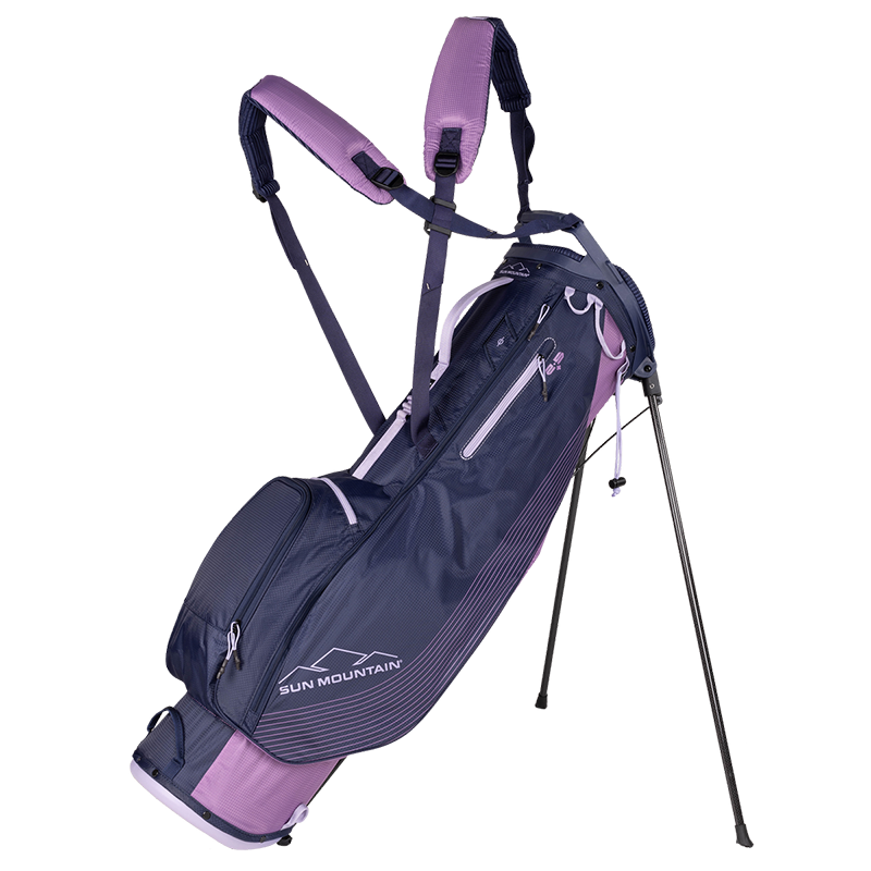 Sun Mountain 2023 Women's 2.5+ Stand Bag Violet Navy Lilac