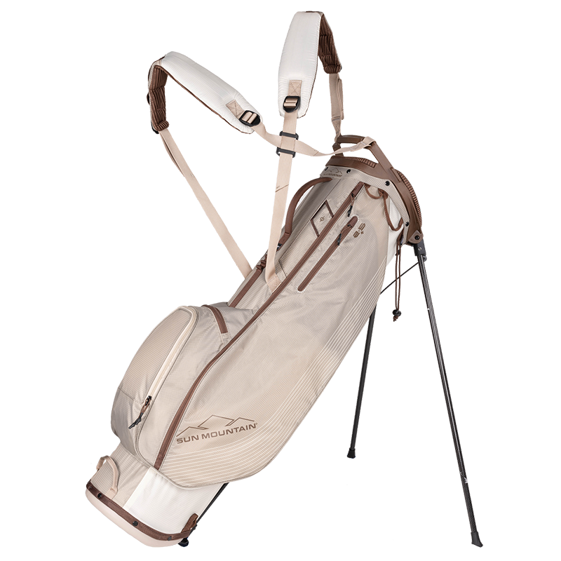Sun Mountain 2023 Women's 2.5+ Stand Bag Pearl Taupe Java