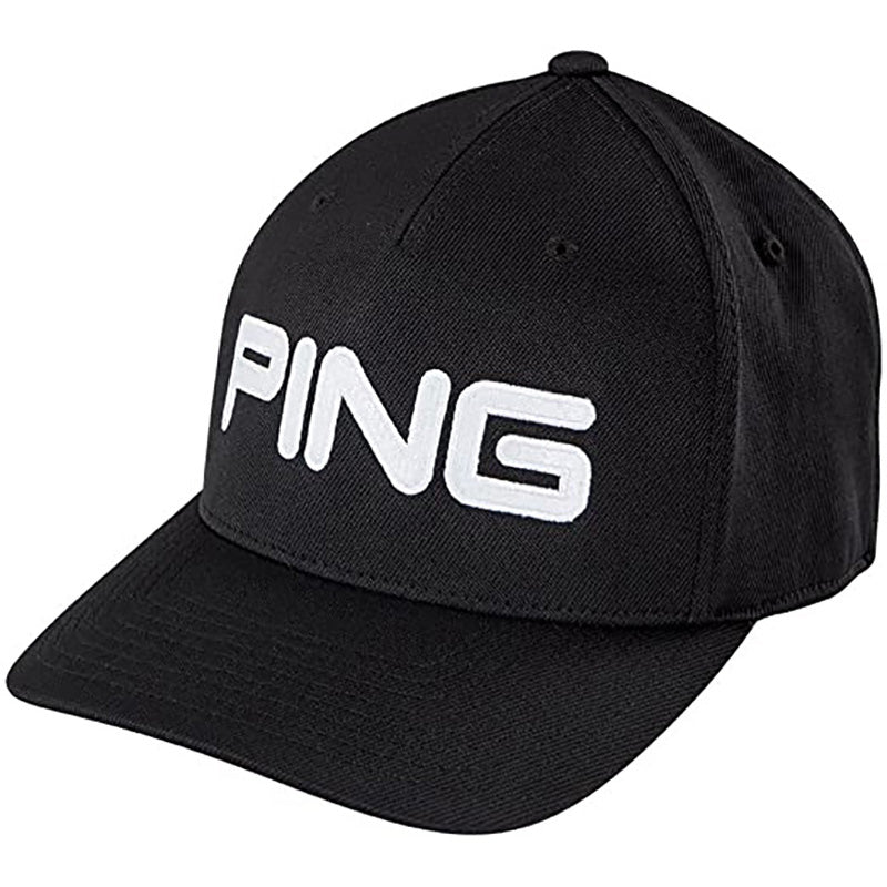Ping Tour Structured Fitted Hat Black