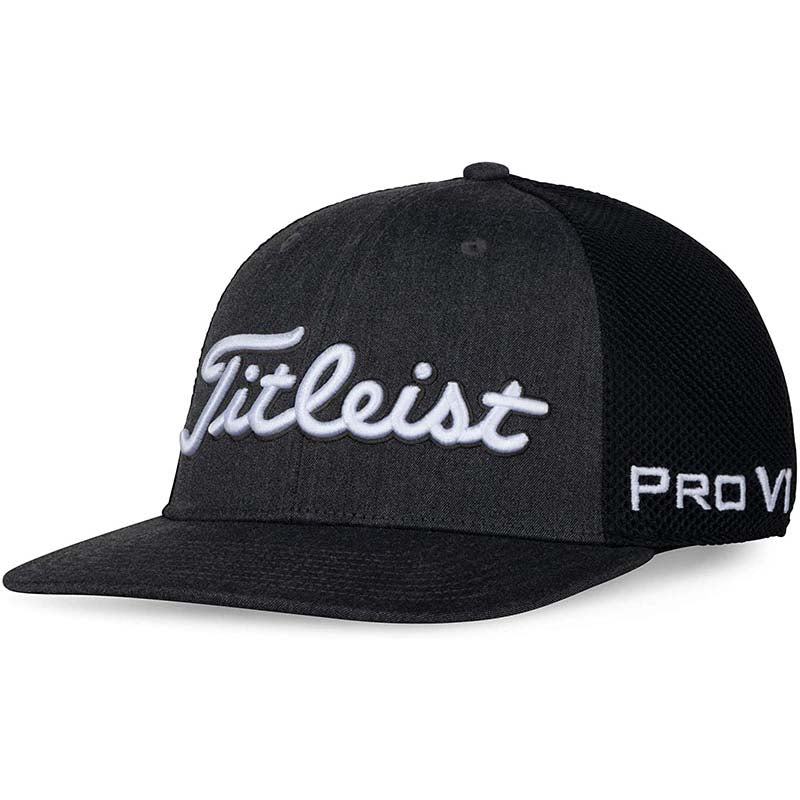 Titleist Tour Snapback Mesh Hat Grey