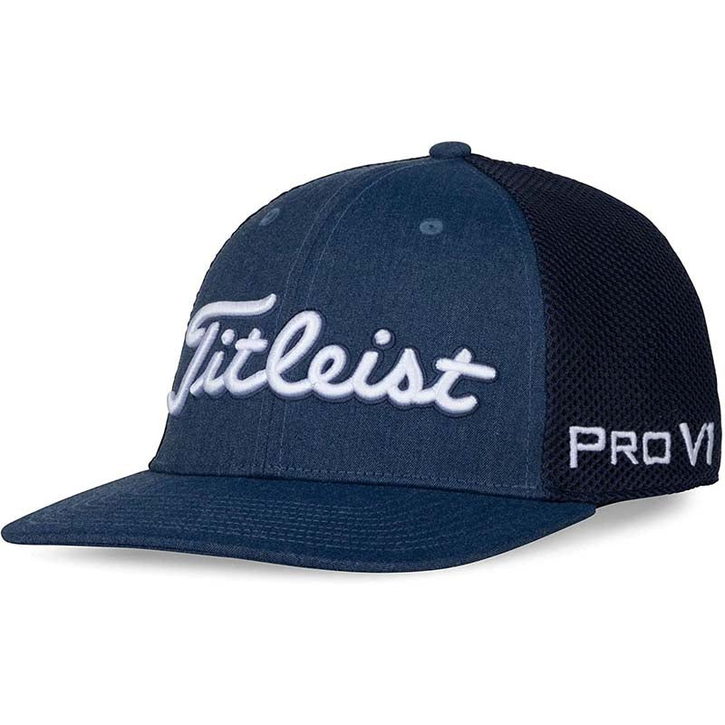 Titleist Tour Snapback Mesh Hat Navy