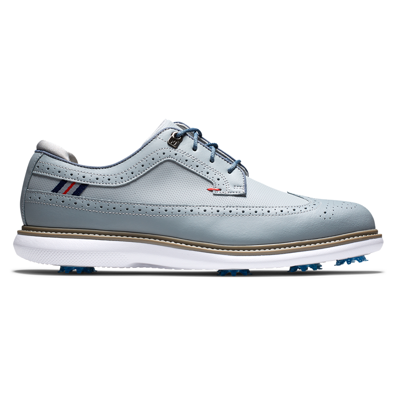 FootJoy Traditions Shield Tip Golf Shoe - Previous Season Style Grey