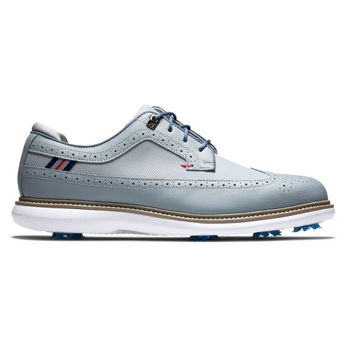 FootJoy Men's Traditions Shield Tip Golf Shoe - Previous Season Style Grey