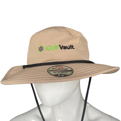 Golf Vault Bucket Hat Khaki