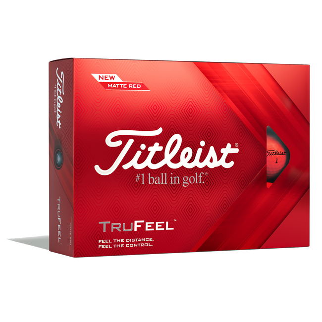 Titleist TruFeel Prior Gen. Golf Balls Red
