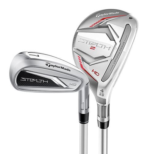 TaylorMade Women's Stealth HD Combo Iron Set - 4H,5H, 6-PW, AW - Store Display Demo