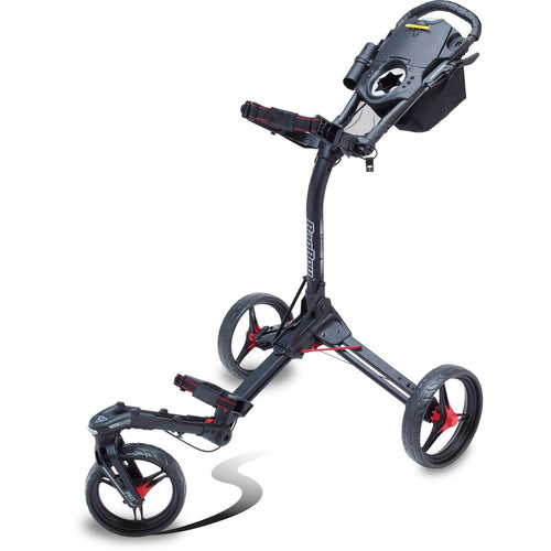 Bag Boy Tri-Swivel II Golf Cart Black Red