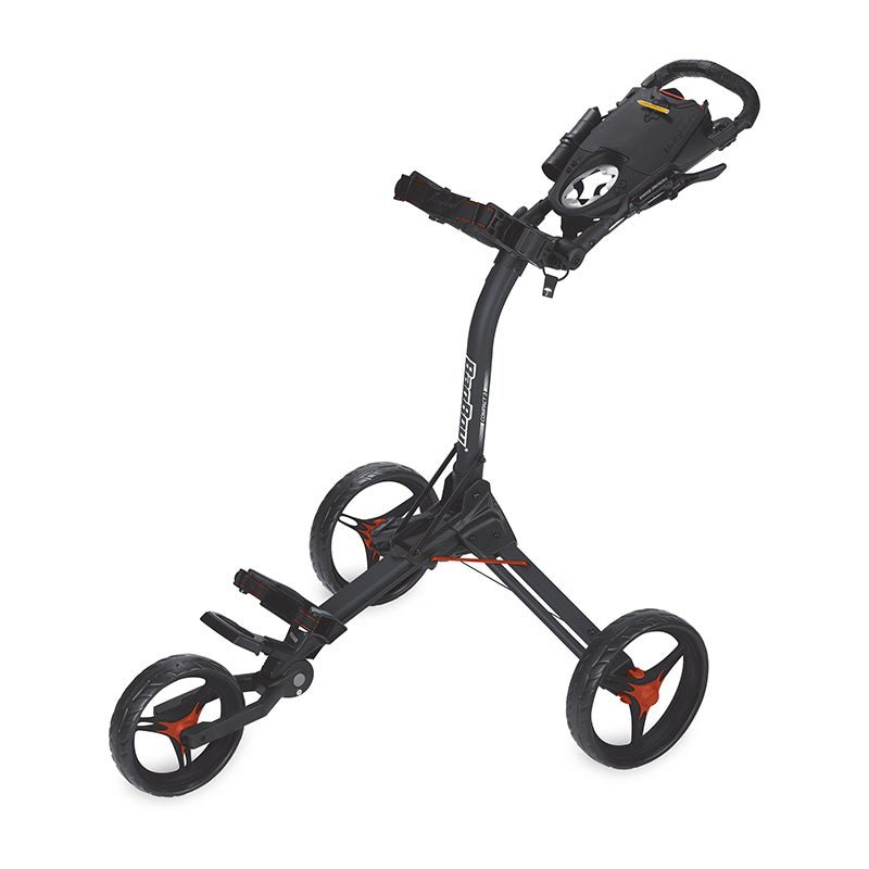 Bag Boy Compact 3 Push Cart Black Red