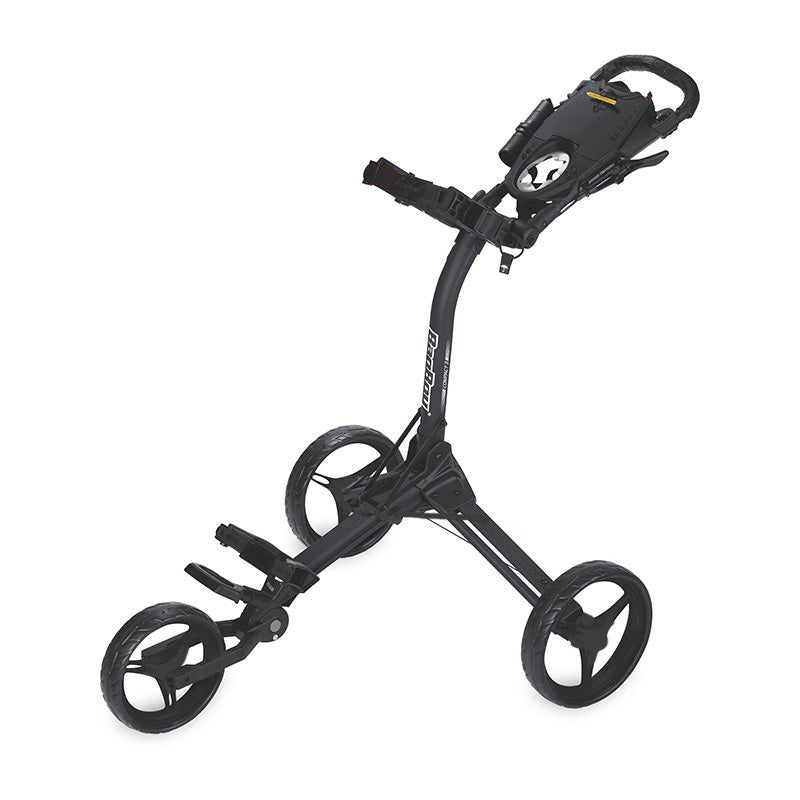 Bag Boy Compact 3 Push Cart Black Black