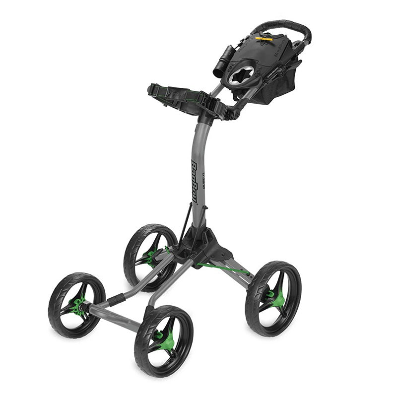 Bag Boy Quad XL Push Cart Green