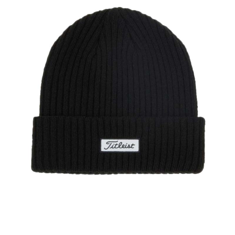 Titleist Charleston Cuff Knit Beanie Black