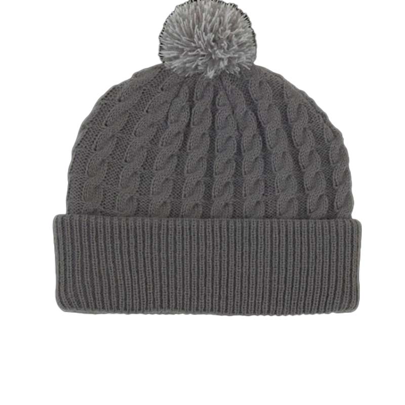 Titleist Cable Knit Pom Pom Beanie