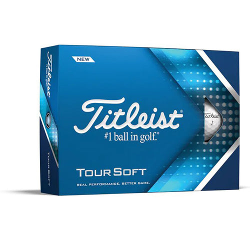 Titleist Tour Soft Golf Balls - Previous Season White
