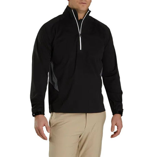 FootJoy Hydroknit Pullover - Previous Season Style Black Charcoal