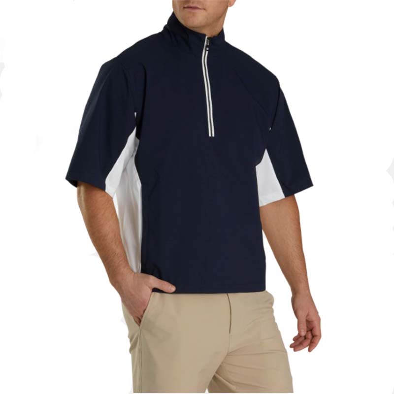 FootJoy Hydrolite Short Sleeve Rain Shirt Navy