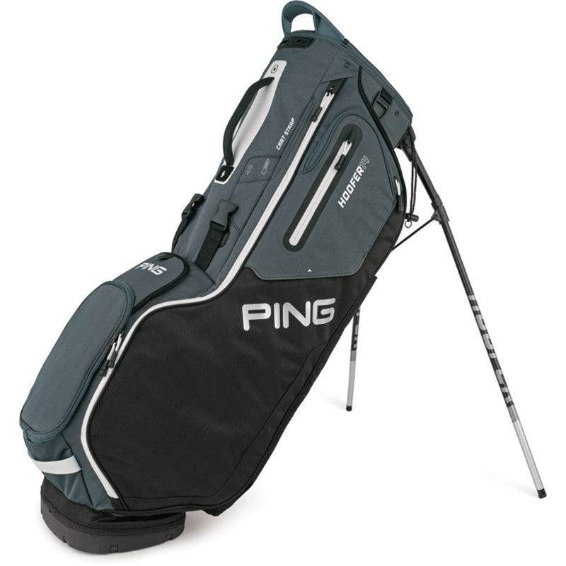 PING Hoofer 14 Carry Bag Black Slate White